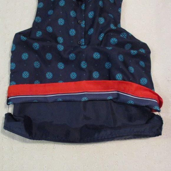 JANIE AND JACK SLEEVELESS RUFFLE NECK SHIRT - Picture 6 of 10